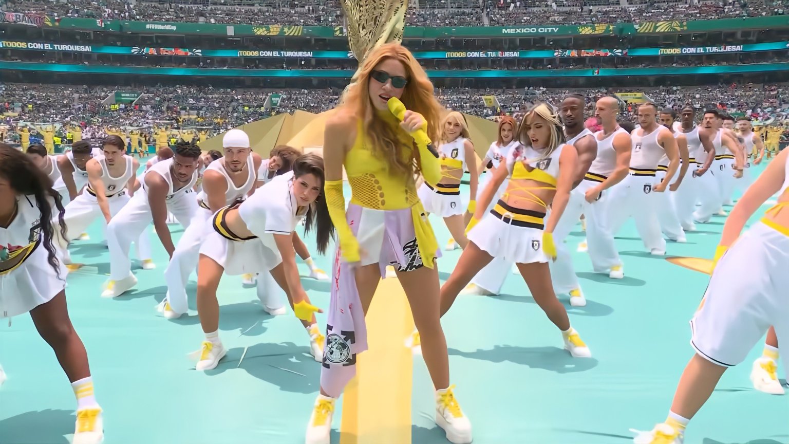 FIFA World Cup - Shakira & Burna Boy perform Dai Dai at 2026 Opening Match image