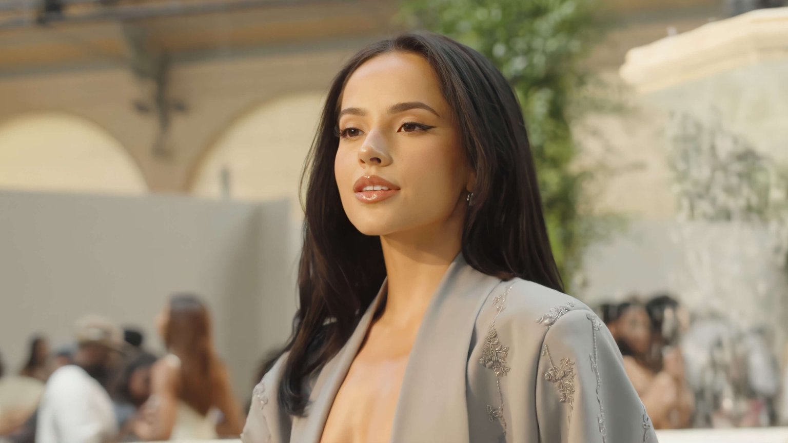 Amiri moment with Becky G | Paris S/S 26 image
